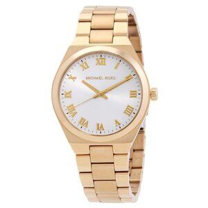 NWT Authentic Michael Kors Lenox Gold-tone Dial Women's Watch